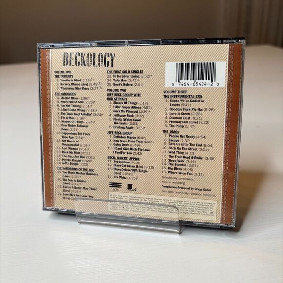 Jeff Beck Beckology 3-CD Box Set w/‎ Booklet 1991 - Picture 5 of 9